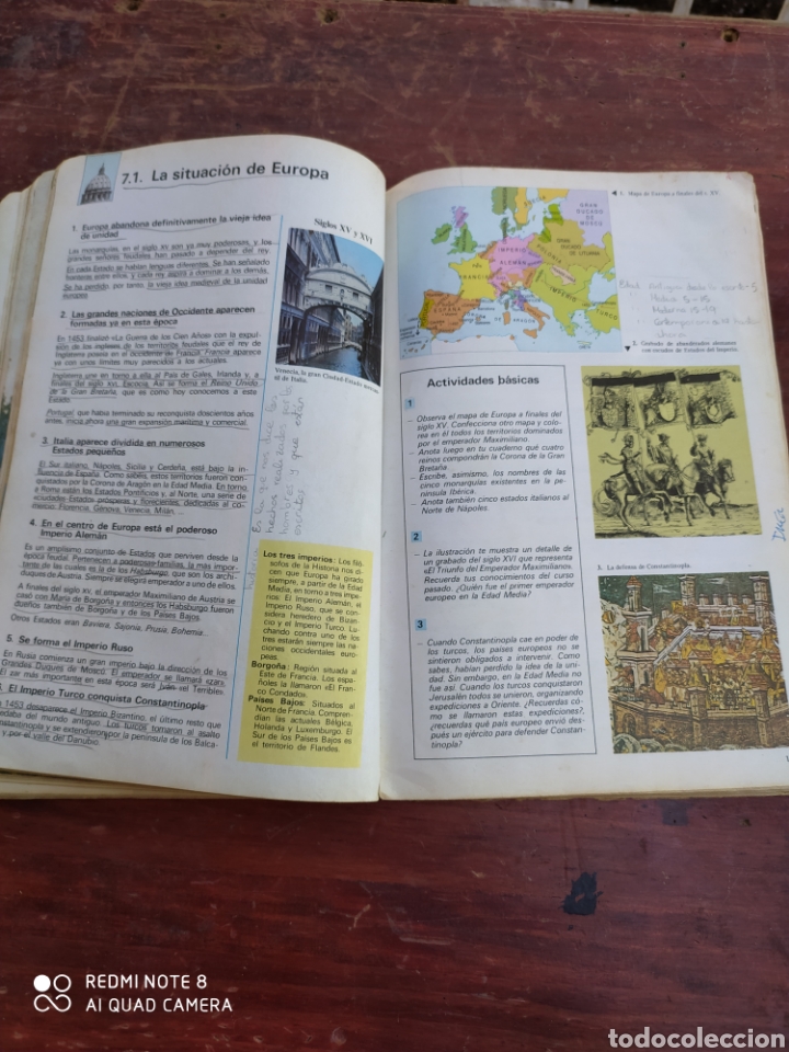 Libros de segunda mano: Libro de Ciencias Sociales de 7&deg; de E.G.B. Anaya 1983 - Foto 6
