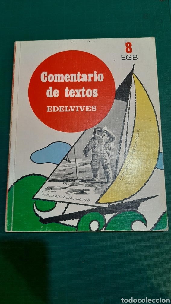 Libros de segunda mano: EDELVIVES COMENTARIOS TEXTOS 8 EGB - Foto 1