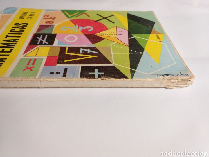 Libros de segunda mano: Matem&aacute;ticas s&eacute;ptimo curso &Aacute;lvarez 1968 . . Escuela ense&ntilde;anza - Foto 3