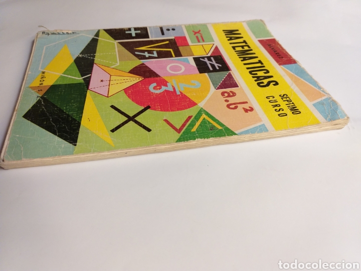 Libros de segunda mano: Matem&aacute;ticas s&eacute;ptimo curso &Aacute;lvarez 1968 . . Escuela ense&ntilde;anza - Foto 4