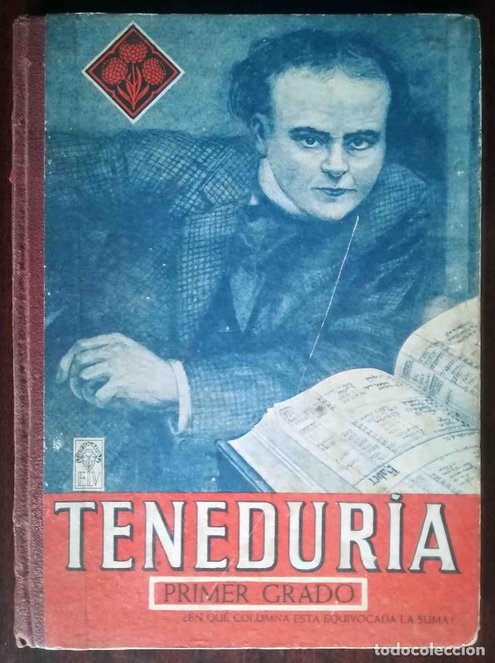 Libros de segunda mano: Teneduria Primer Grado - Luis vives 1953 - Foto 1