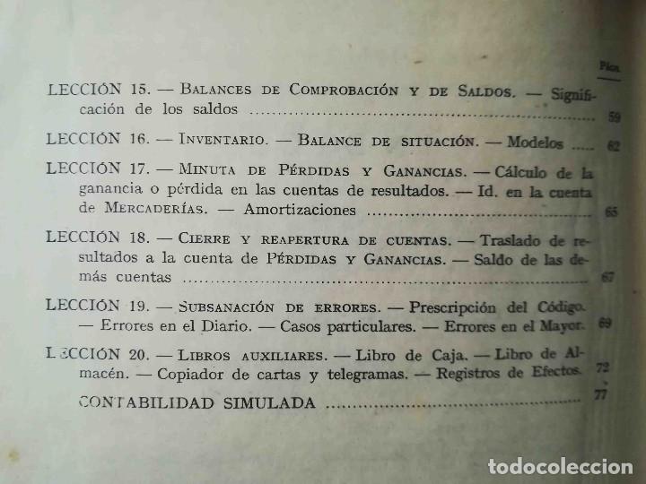 Libros de segunda mano: Teneduria Primer Grado - Luis vives 1953 - Foto 5