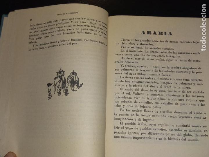 Libros de segunda mano: PUEBLOS Y LEYENDAS DE EDITORIAL TEIDE DE 1963 7&ordf; EDICION - Foto 11
