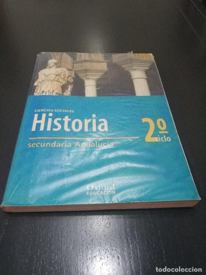 Libros de segunda mano: CIENCIAS SOCIALES.HISTORIA.SECUNDARIA ANDALUCIA