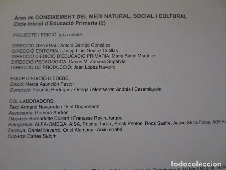 Libros de segunda mano: coneixement del medi 2 primaria editorial edeb&eacute; 2003 - Foto 3