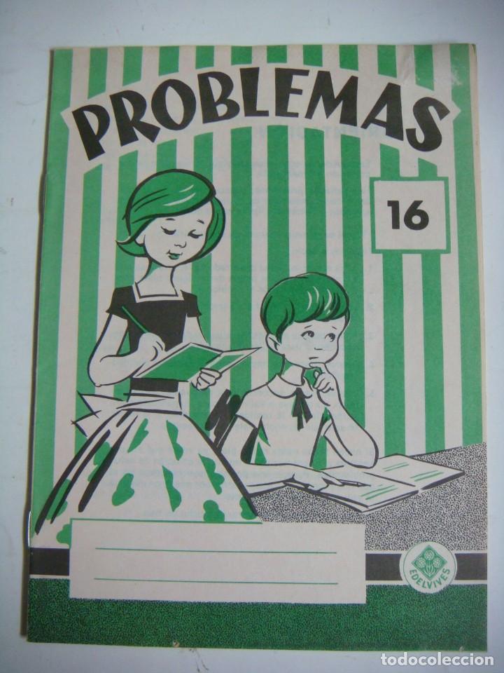 Libros de segunda mano: CUADERNO DE PROBLEMAS N&ordm;-16 DE EDELVIVES -(&) - Foto 1