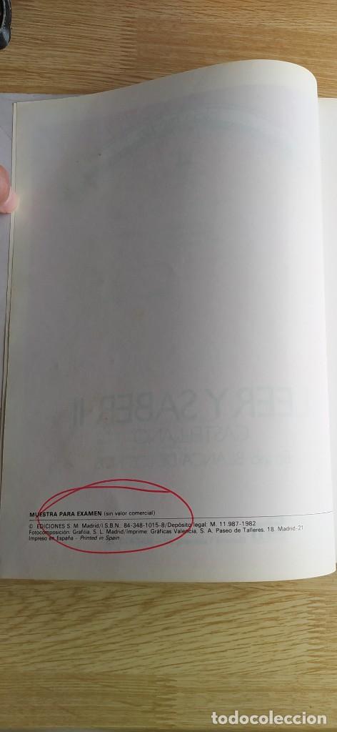 Libros de segunda mano: LIBRO LEER Y SABER &bull;II EGB EDICIONES SM - Foto 5