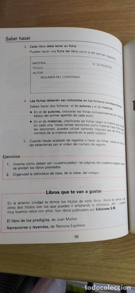 Libros de segunda mano: LIBRO LEER Y SABER &bull;II EGB EDICIONES SM - Foto 8