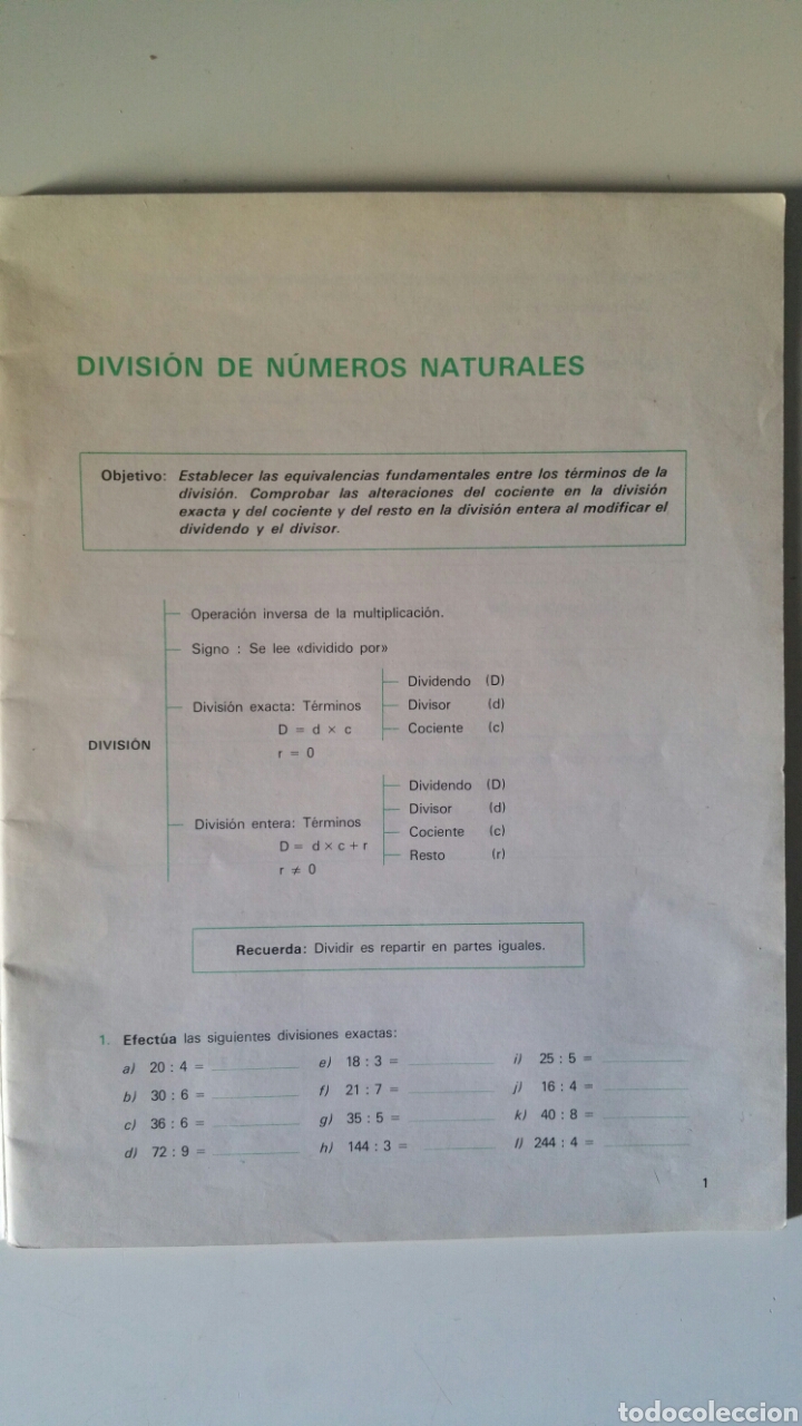 Libros de segunda mano: Avanzo 5, actividades de matem&aacute;ticas , editorial Luis Vives 1985. - Foto 4
