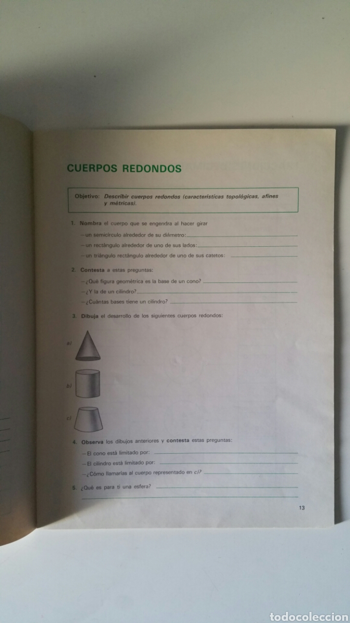 Libros de segunda mano: Avanzo 5, actividades de matem&aacute;ticas , editorial Luis Vives 1985. - Foto 5