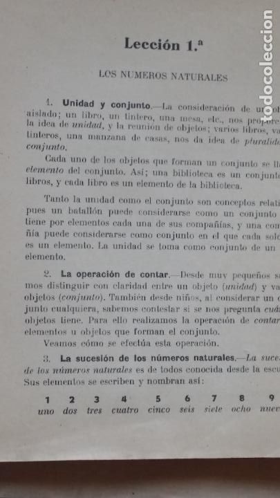 Libros de segunda mano: francisco bernardo cancho, MATEMATICAS PRIMER CURSO 1952 - Foto 3