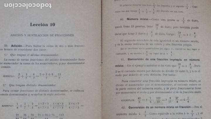 Libros de segunda mano: francisco bernardo cancho, MATEMATICAS PRIMER CURSO 1952 - Foto 4