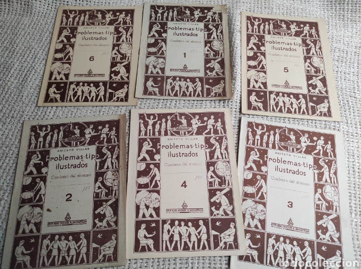 Libros de segunda mano: PROBLEMAS - TIPO ILUSTRADO / LOTE DE 6 EJEMPLARES - Foto 1
