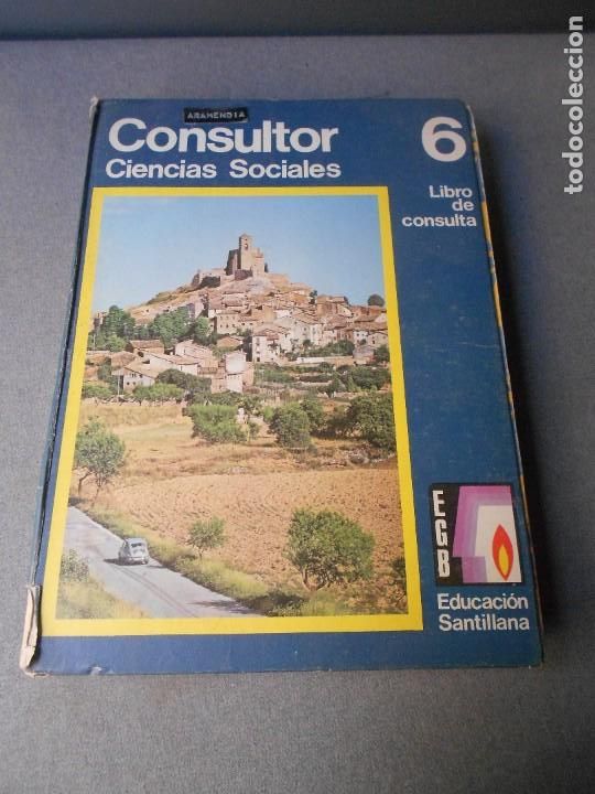 Libros de segunda mano: CONSULTOR. 6&ordm;. E.G.B. SANTILLANA - Foto 1