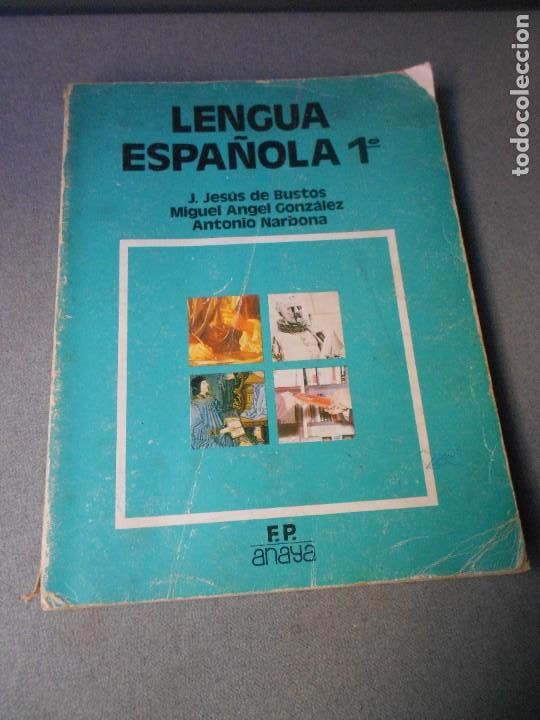 Libros de segunda mano: LENGUA ESPA&Ntilde;OLA 1&ordm; CURSO. - Foto 1