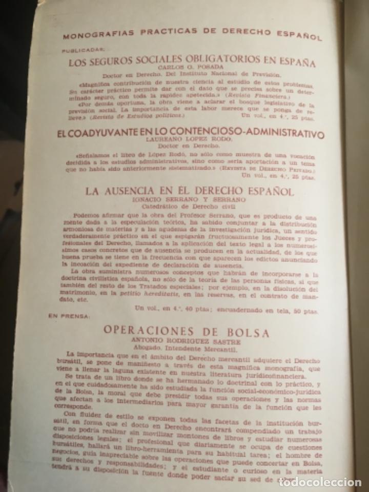 Libros de segunda mano: LA TUTELA - ELOY ESCOBAR DE LA RIVA - Foto 2