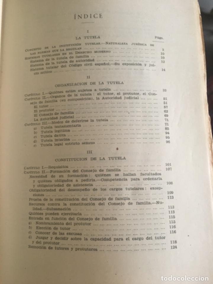 Libros de segunda mano: LA TUTELA - ELOY ESCOBAR DE LA RIVA - Foto 5