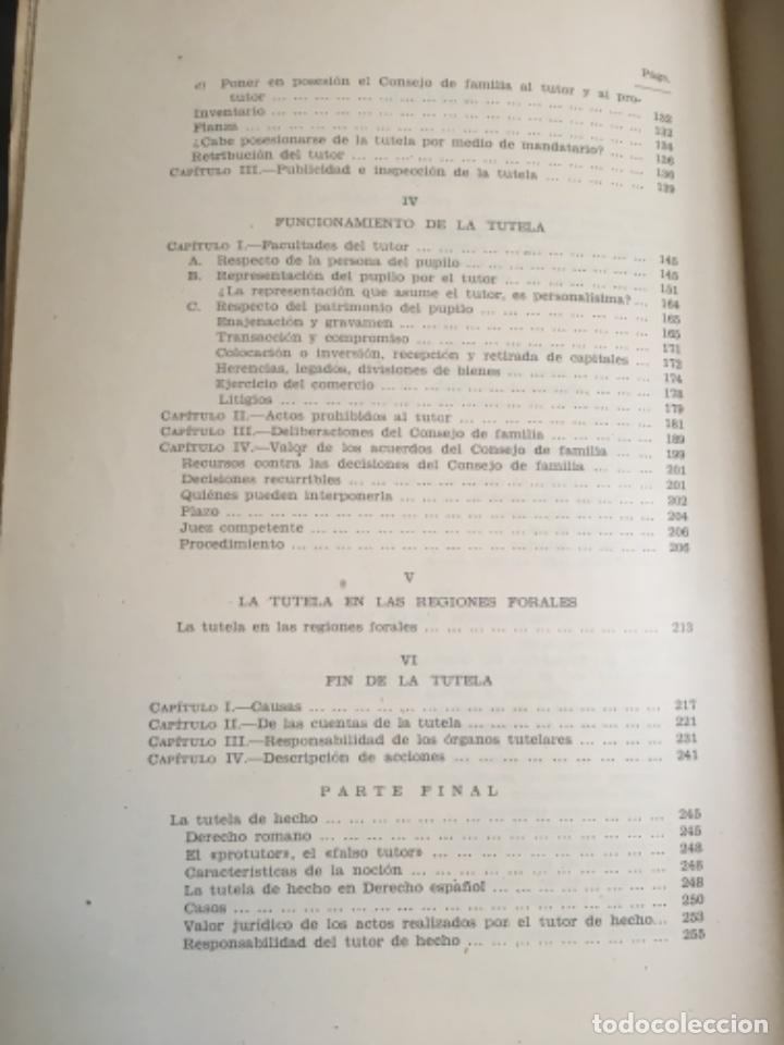 Libros de segunda mano: LA TUTELA - ELOY ESCOBAR DE LA RIVA - Foto 6