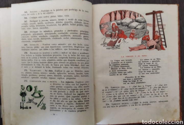 Libros de segunda mano: Gram&aacute;tica Primer grado .Edelvives .1950 - Foto 5