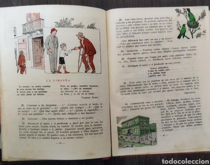 Libros de segunda mano: Gram&aacute;tica Primer grado .Edelvives .1950 - Foto 6