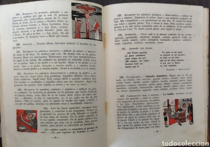 Libros de segunda mano: Gram&aacute;tica Primer grado .Edelvives .1950 - Foto 9
