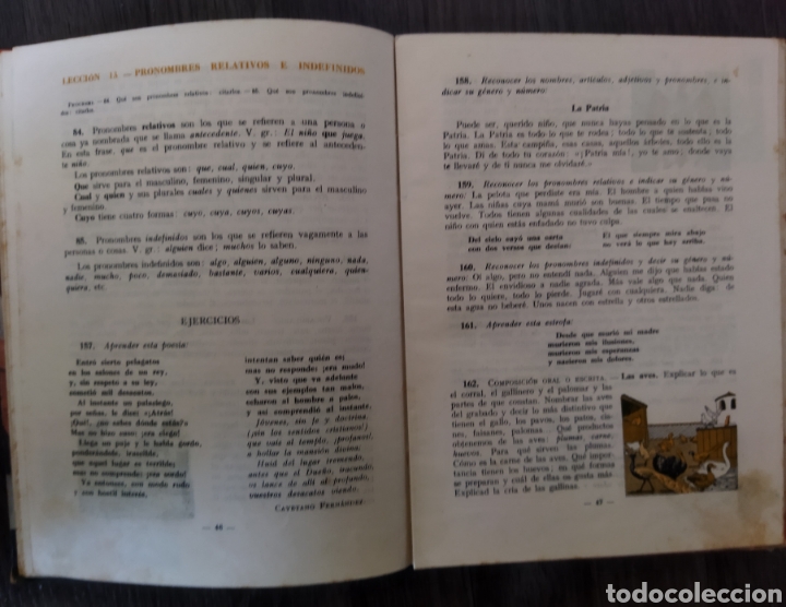 Libros de segunda mano: Gram&aacute;tica Primer grado .Edelvives .1950 - Foto 10