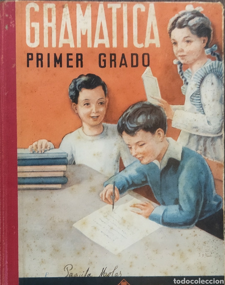 Libros de segunda mano: Gram&aacute;tica Primer grado .Edelvives .1950 - Foto 1