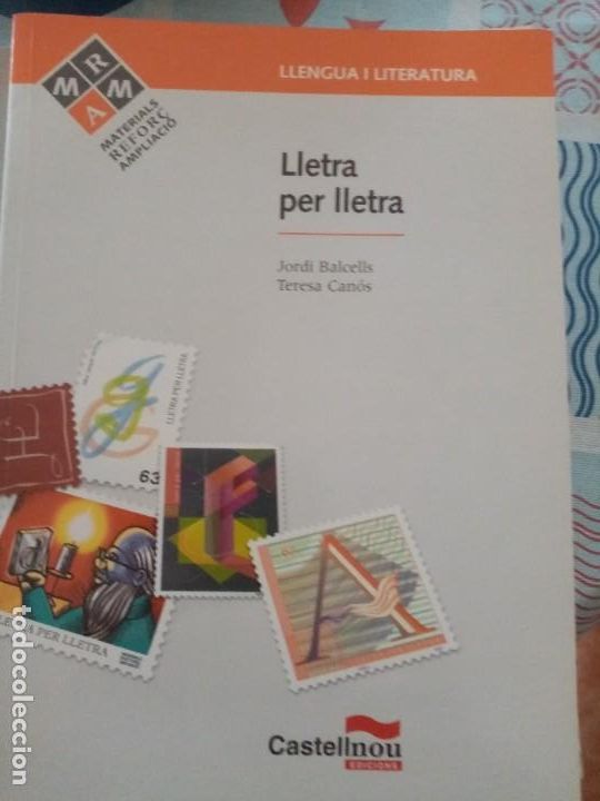 Libros de segunda mano: Lletra per lletra Ed. Castellnou - Foto 1