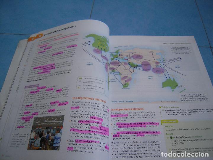 Libros de segunda mano: Geograf&iacute;a 3&ordm; ESO Savia SM - Foto 6