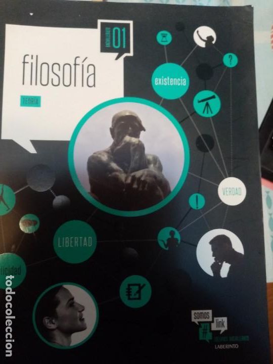 Libros de segunda mano: Libro de texto filosofia Ed. Laberinto - Foto 1