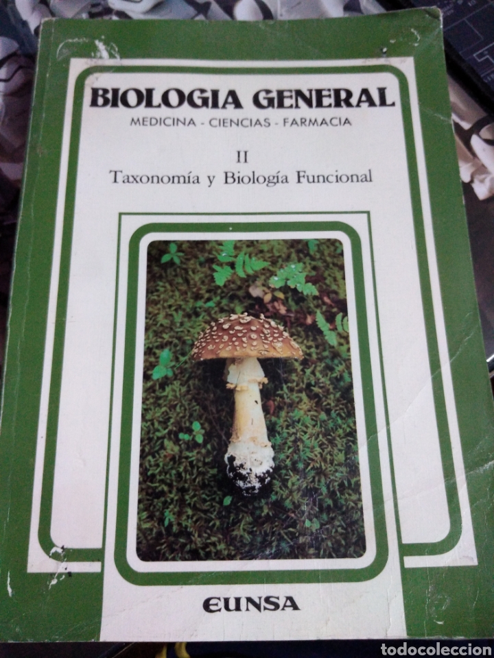 Libros de segunda mano: Biolog&iacute;a general medicina ciencias farmacia taxonom&iacute;a y biolog&iacute;a Tomo II Eunsa