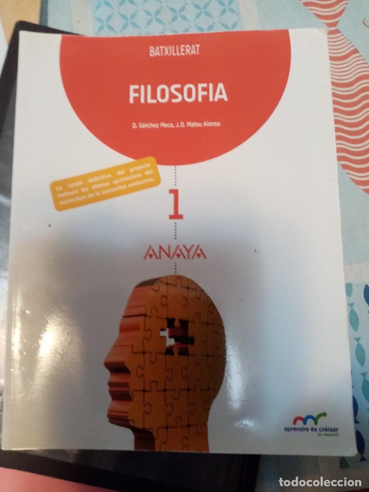 Libros de segunda mano: Libro de texto Filosof&iacute;a Ed. Anaya - Foto 1