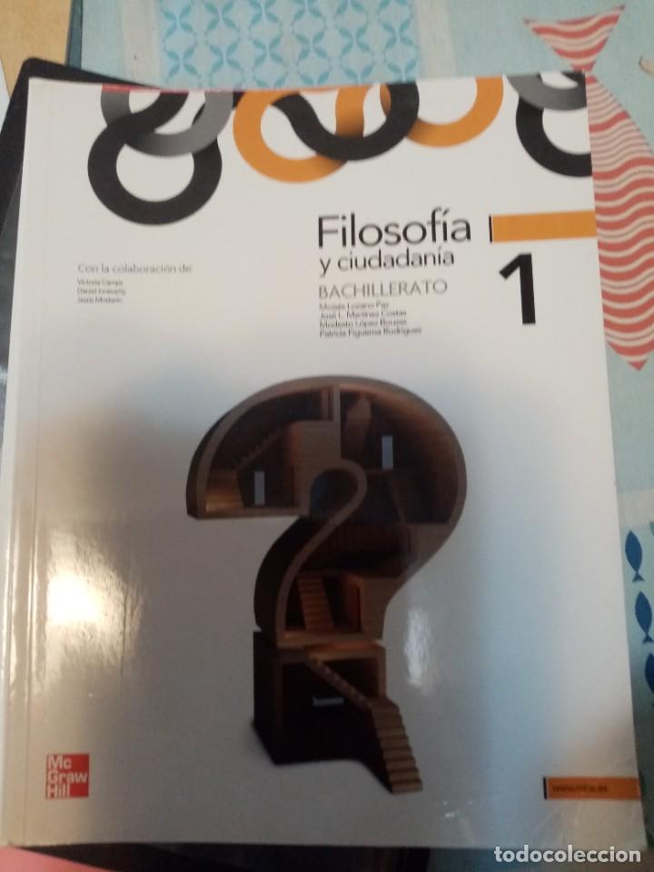 Libros de segunda mano: Libro de texto Filosofia y ciudadania McGraw Hill - Foto 1