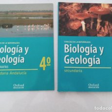 Libros de segunda mano: BIOLOGÍA Y GEOLOGÍA 4º SECUNDARIA. 2 VOLÚMENES .OXFORD EDUCACIÓN. Lote 292033538