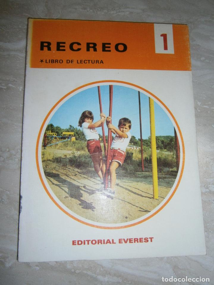 Libros de segunda mano: ANTIGUO LIBRO DE TEXTO - LIBRO DE LECTURAS - RECREO - 1&ordm; - EVEREST - LCA - Foto 1