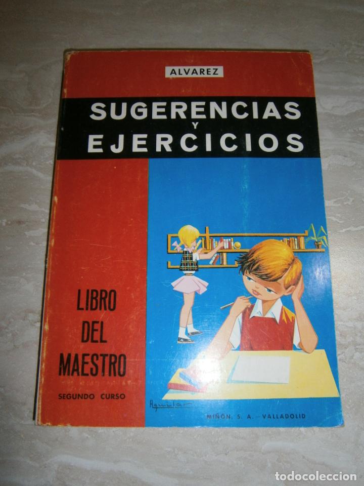 Libros de segunda mano: ANTIGUO LIBRO DE TEXTO - LIBRO DEL MAESTRO - SUGERENCIAS Y EJERCICIOS - 2&ordm; - ALVAREZ - LC2 - Foto 1