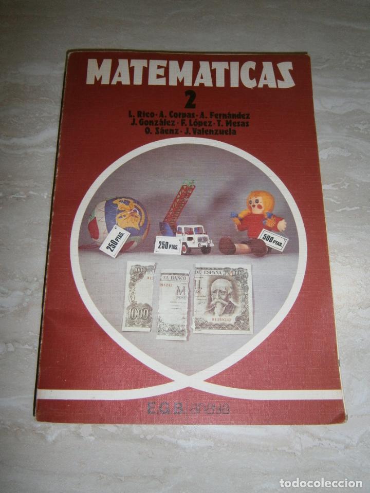 Libros de segunda mano: ANTIGUO LIBRO DE TEXTO - MATEMATICAS 2&ordm; - ANAYA - LC2 - Foto 1