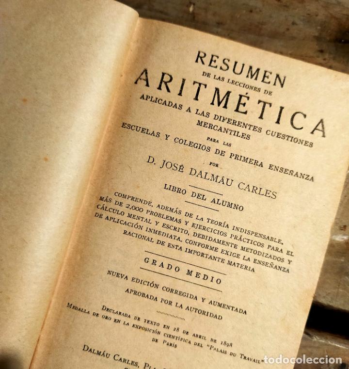 Libros de segunda mano: RESUMEN ARITMETICA - Foto 5