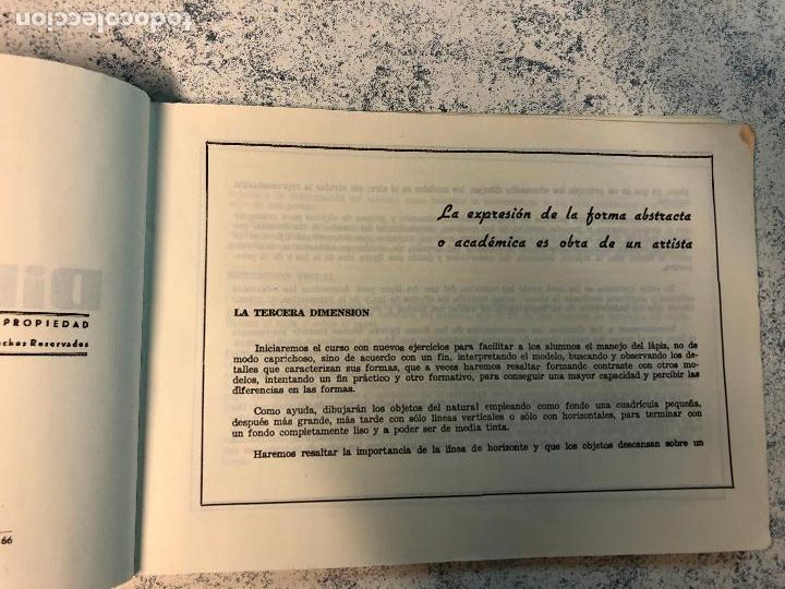 Libros de segunda mano: LIBRO DE DIBUJO 2, SEGUNDO DE BACHILLER, PROF. ABELA DE MALTA, EDITORIAL COSMOS - Foto 5