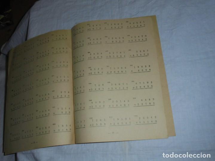 Libros de segunda mano: PROBLEMAS RUBIO EJERCICIOS PRIMARIOS DE SUMAS.CUADERNI 1.SIN USO - Foto 4