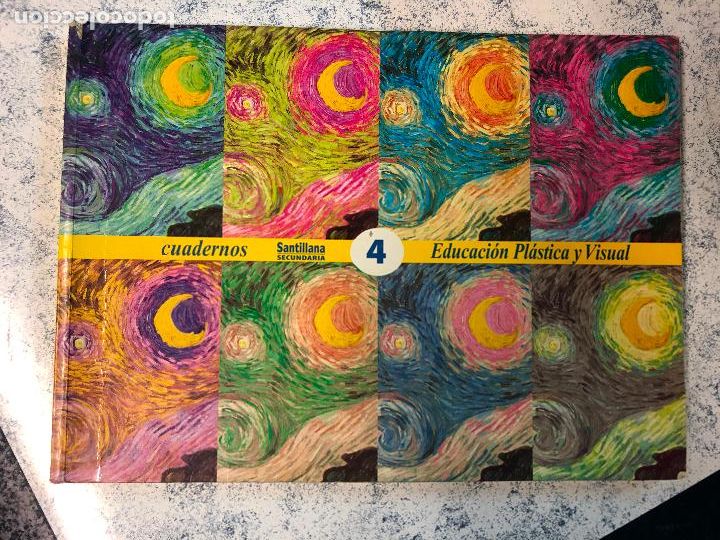 Libros de segunda mano: SANTILLANA SECUNDARIA CUADERNOS EDUCACION PLASTICA Y VISUAL - Foto 1