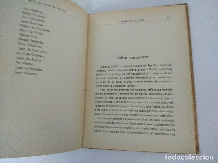 Libros de segunda mano: HIJOS ILUSTRES DE ESPA&Ntilde;A/PEDRO DE VALDIVIA. - Foto 2