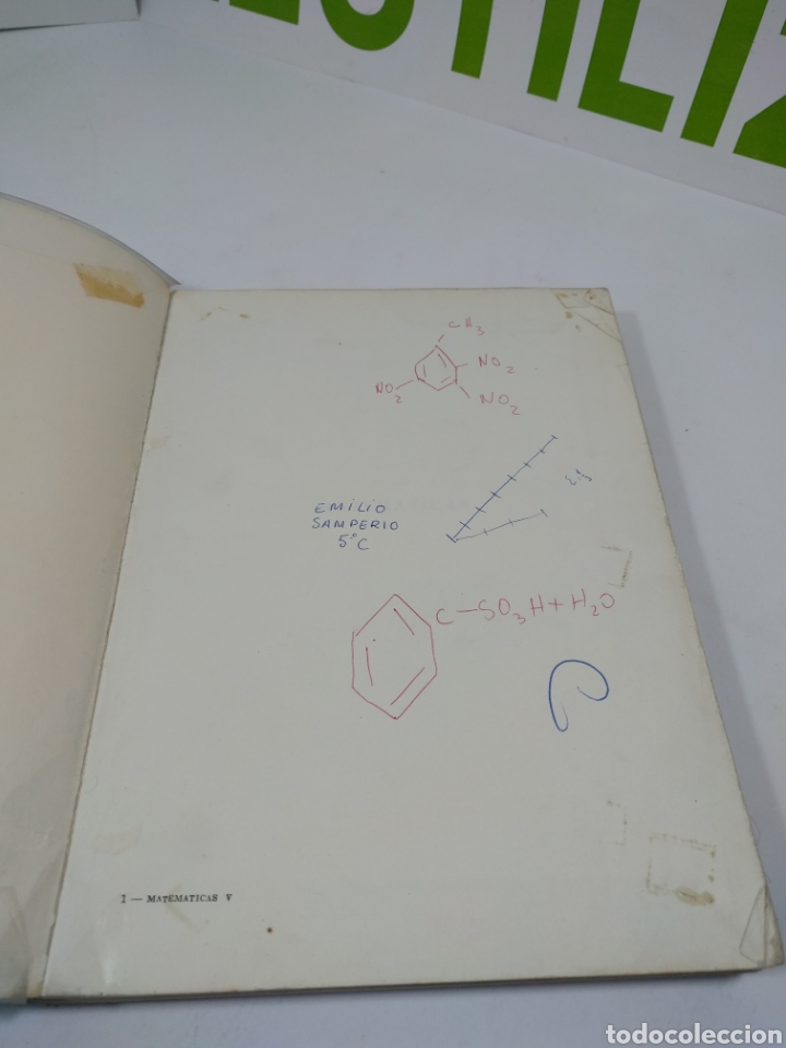 Libros de segunda mano: Matem&aacute;ticas. Quinto curso. Plan 1957. Ediciones S.M. - Foto 2