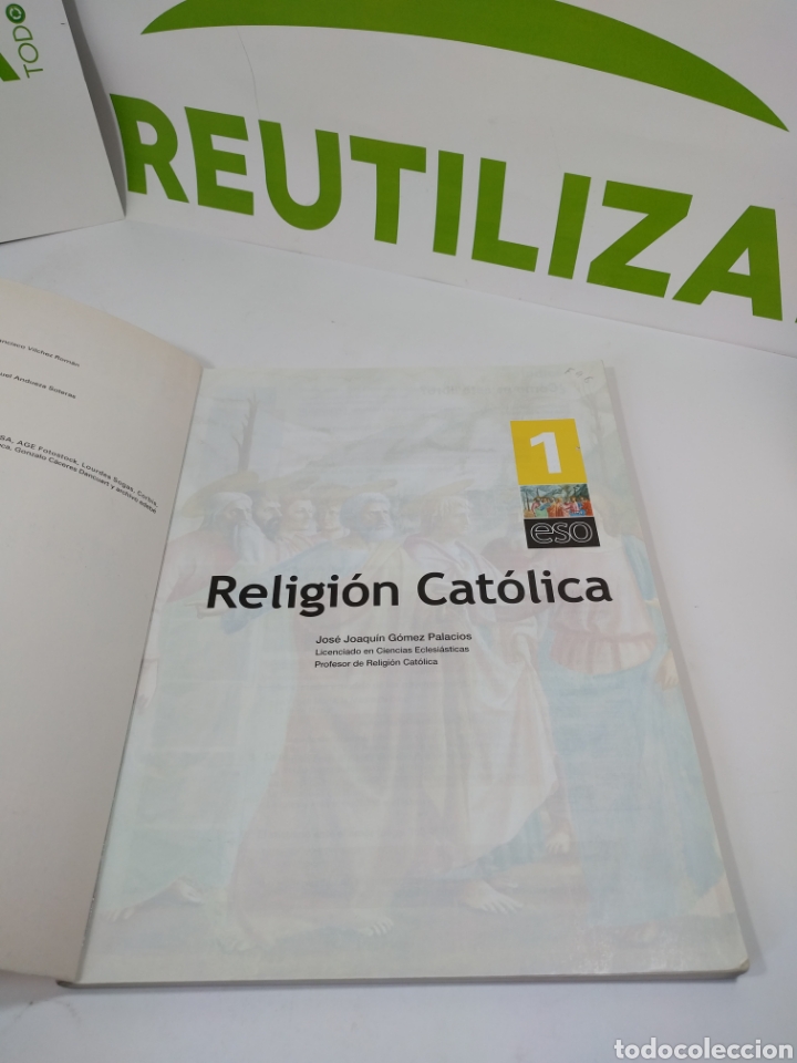 Libros de segunda mano: Religi&oacute;n cat&oacute;lica 1. Edeb&eacute;. Eso. - Foto 3
