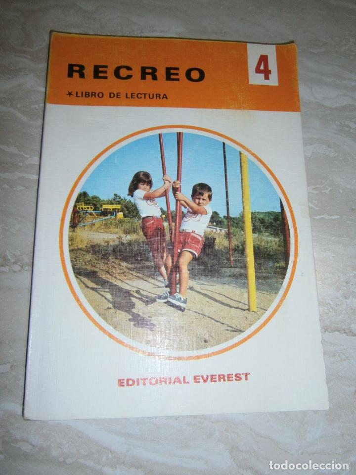 Libros de segunda mano: ANTIGUO LIBRO DE TEXTO - LIBRO DE LECTURA - RECREO 4 - LC2 - Foto 1