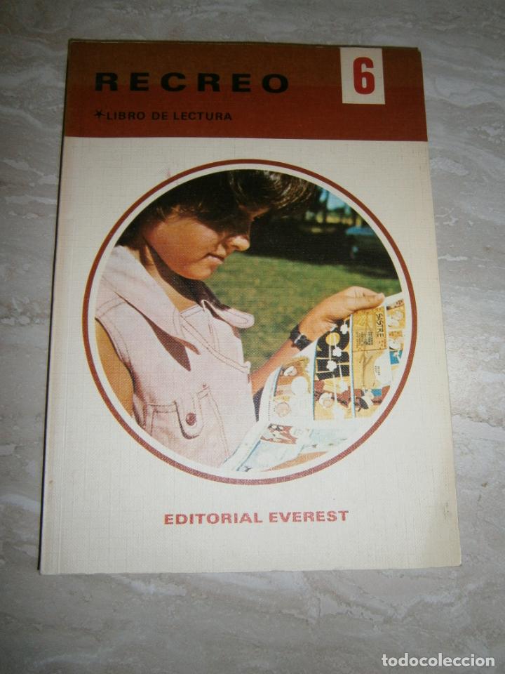 Libros de segunda mano: ANTIGUO LIBRO DE TEXTO - LIBRO DE LECTURA - RECREO 6 - LC2 - Foto 1