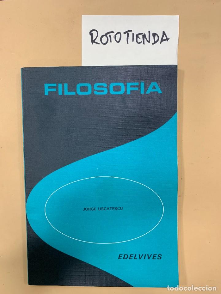 Libros de segunda mano: Filosof&iacute;a. Edelvives - Foto 1
