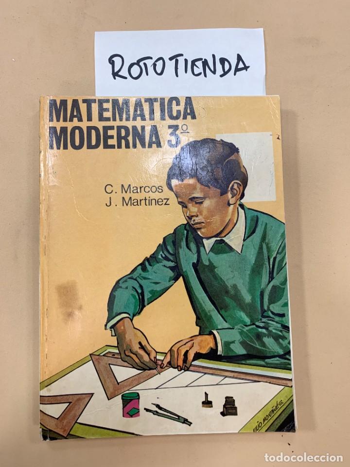 Libros de segunda mano: Matem&aacute;tica Moderna 3&ordm; - Foto 1