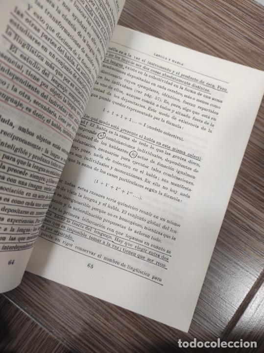 Libros de segunda mano: Curso de lingu&iacute;stica general.- Saussure, Ferdinand de - Foto 2