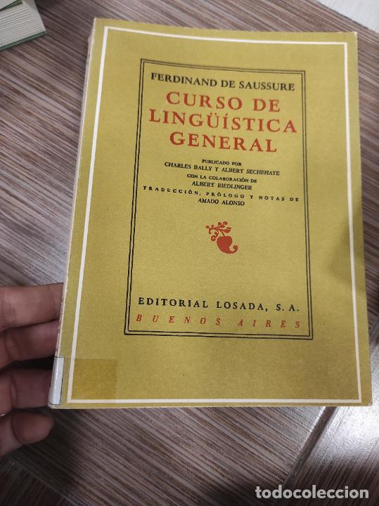 Libros de segunda mano: Curso de lingu&iacute;stica general.- Saussure, Ferdinand de - Foto 1